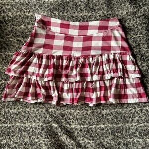 Gingham Skirt